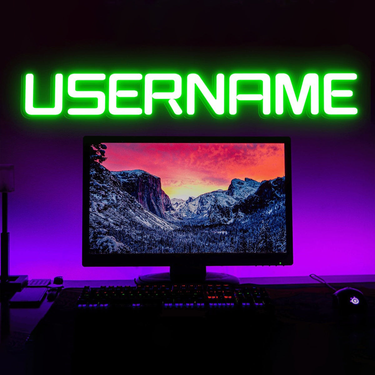 Gamer Room - Personalized Video Game Neon Sign