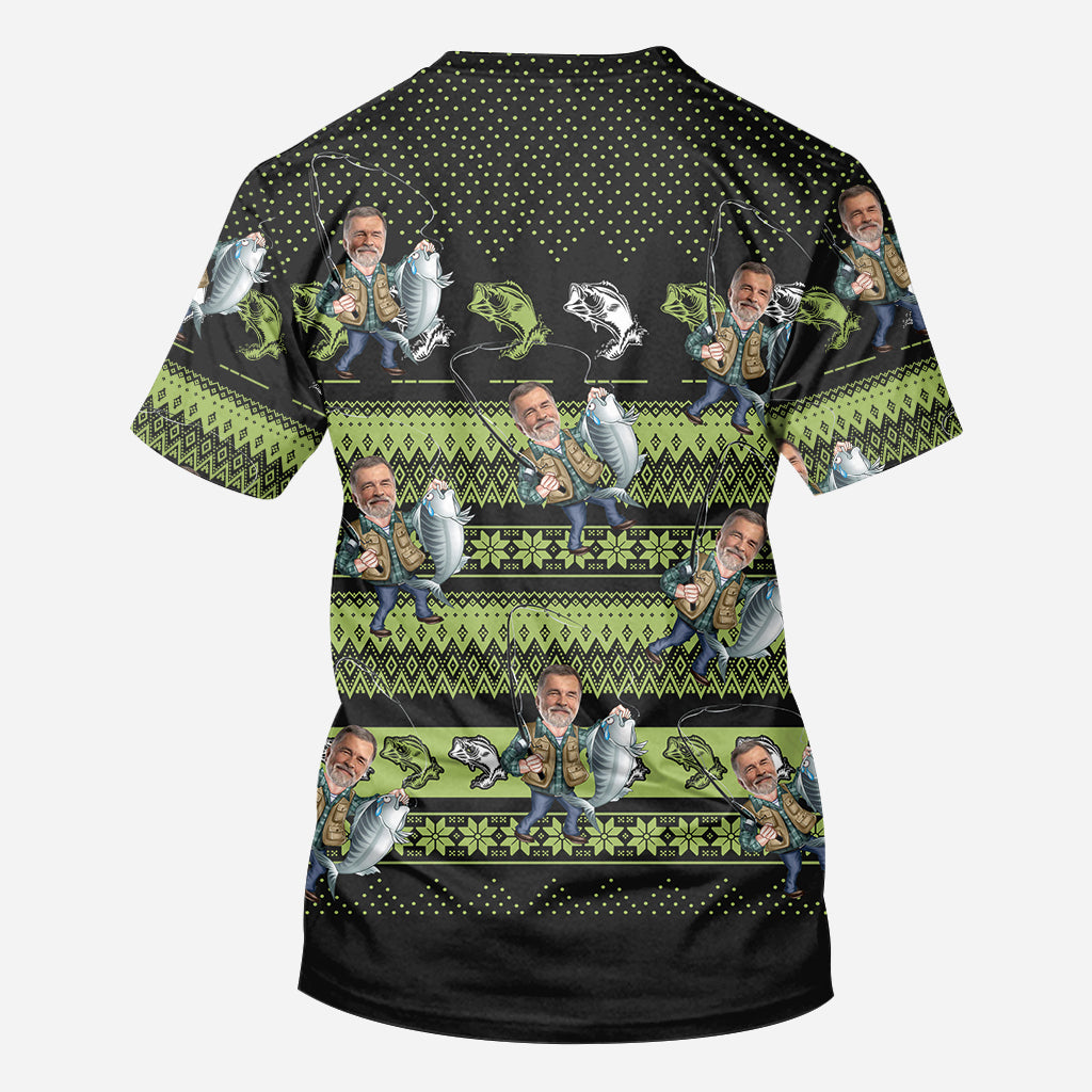 Love Fishing - Personalized Fishing All Over Shirt