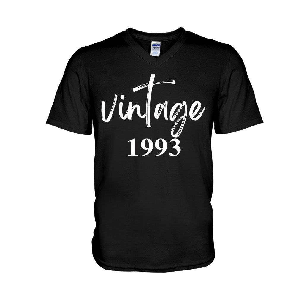 Vintage Version - Personalized Birthday T-shirt And Hoodie
