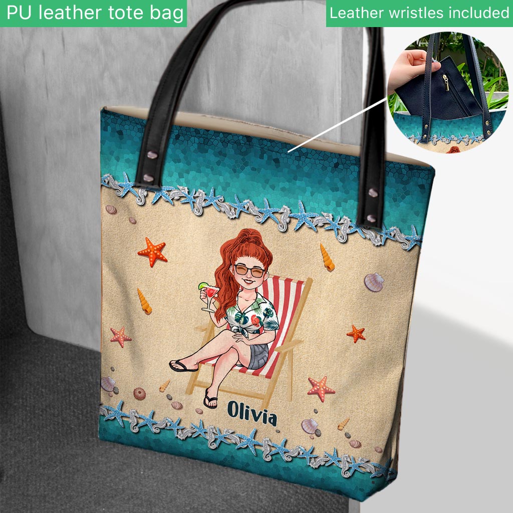 Life Is Better At The Beach - Personalized Sea Lover Tote Bag