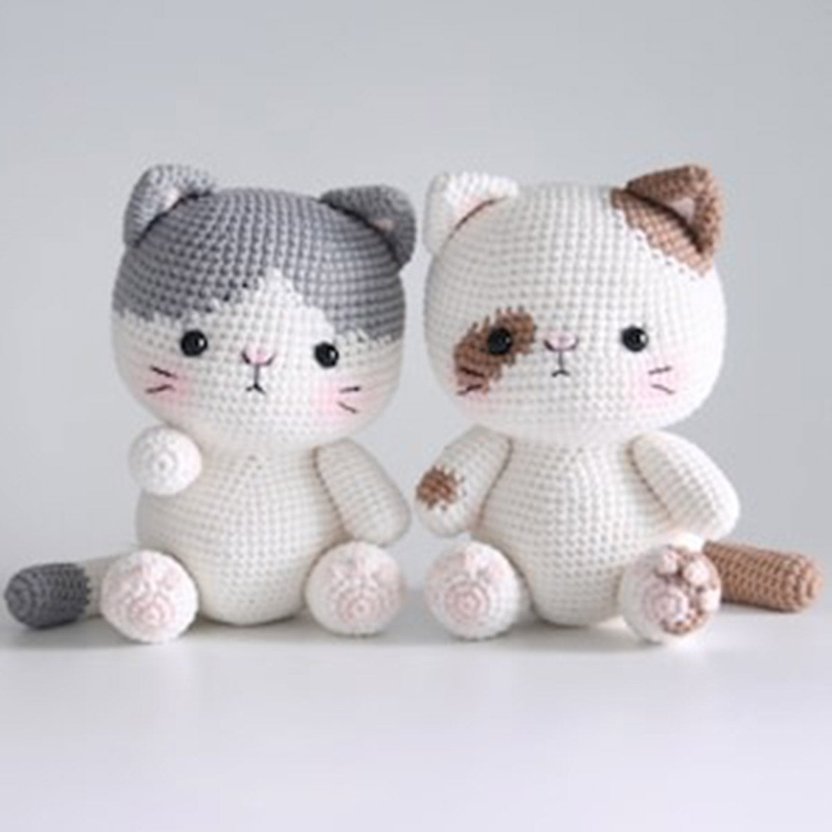 Crochet Cat Amigurumi - Gift for cat lovers - Personalized Hand Knitted Doll