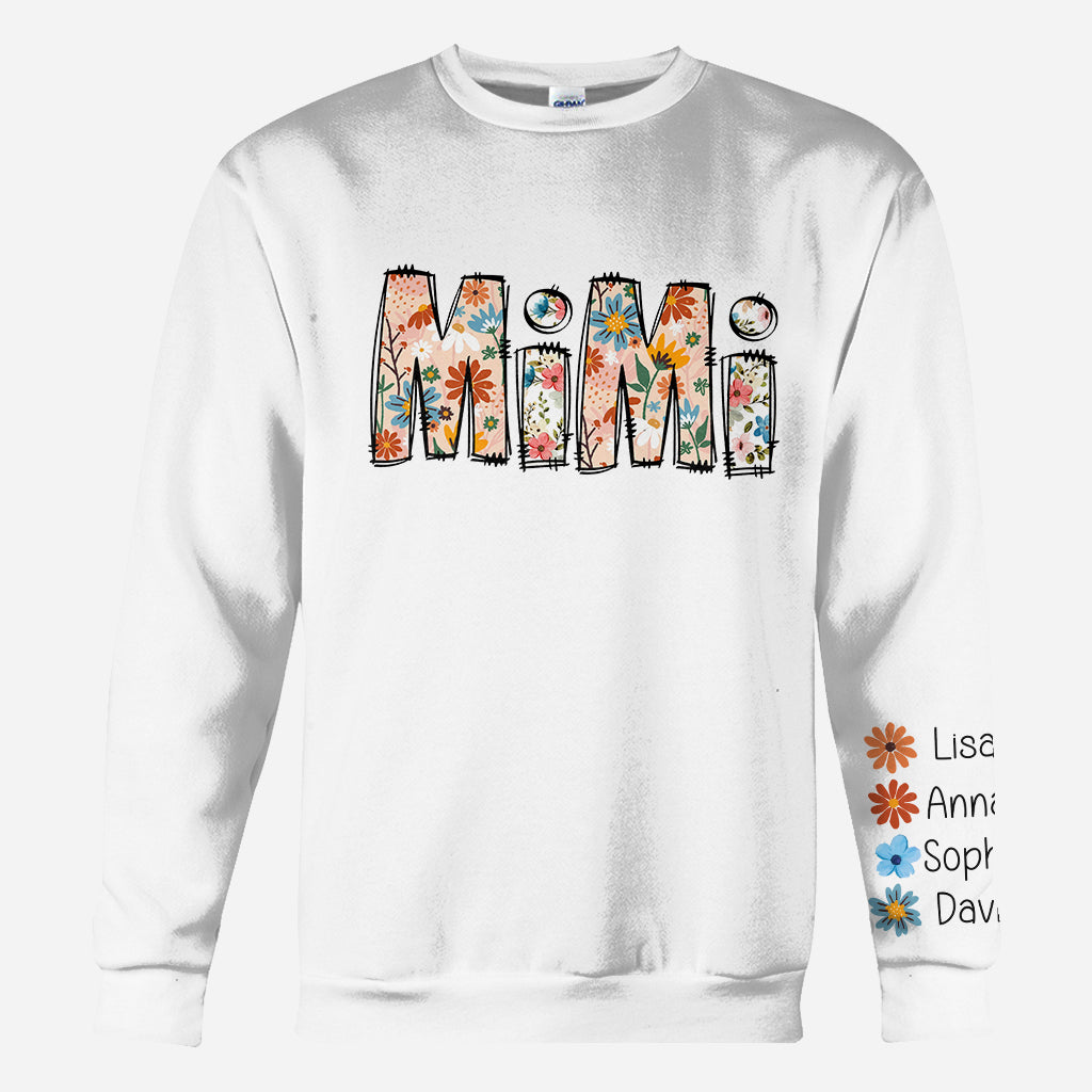 Best Mimi Ever - Personalized Grandma All Over Shirt