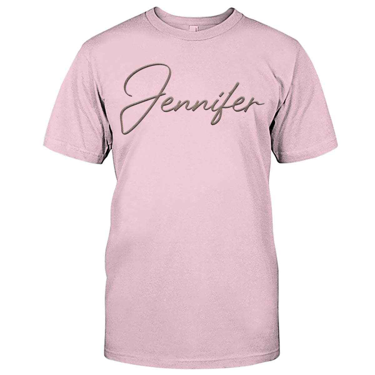 Custom Name - Personalized Step Mom Embroidered T-shirt