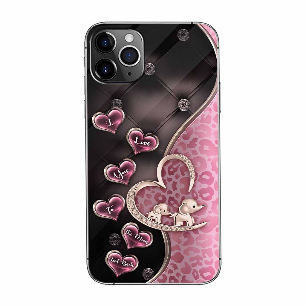 I Love You - Mother's day Elephant Phone Case