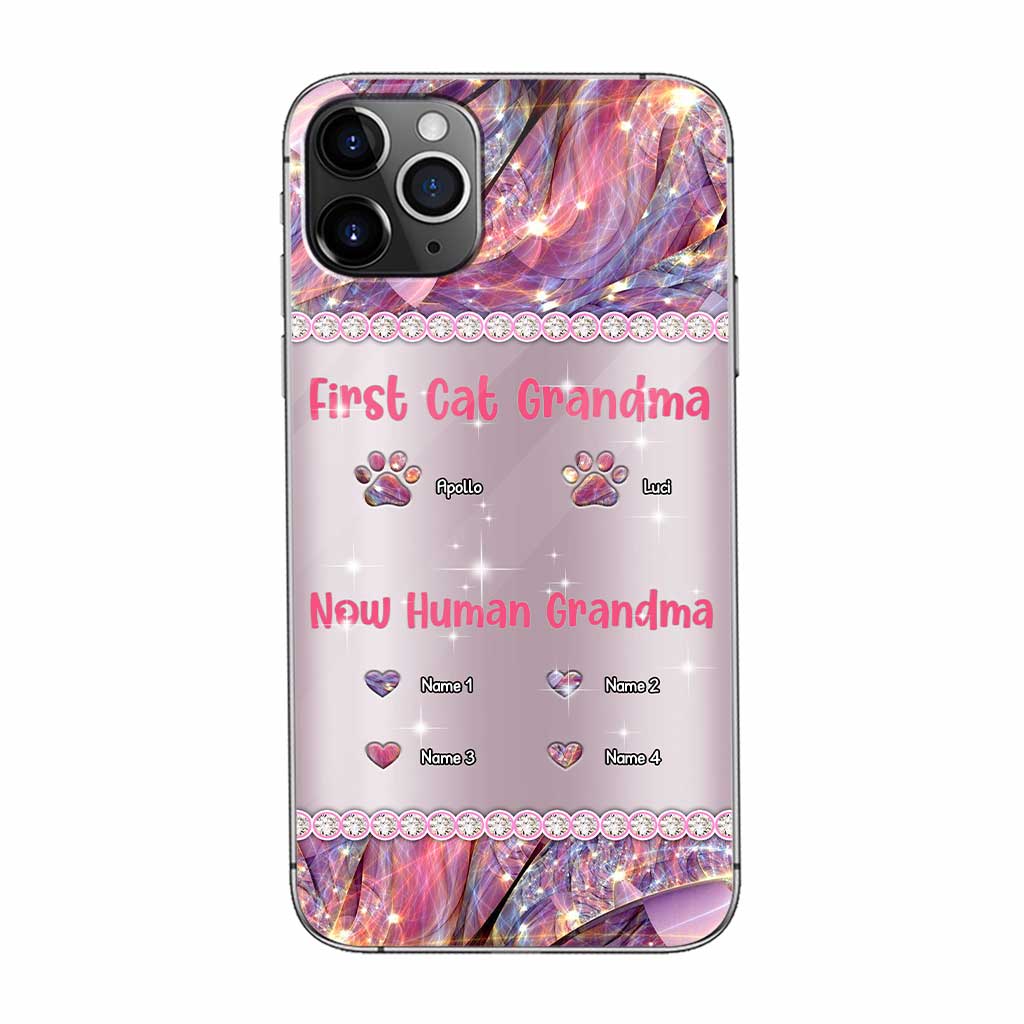 Cat Grandma Human - Personalized Mother's Day Phone Case