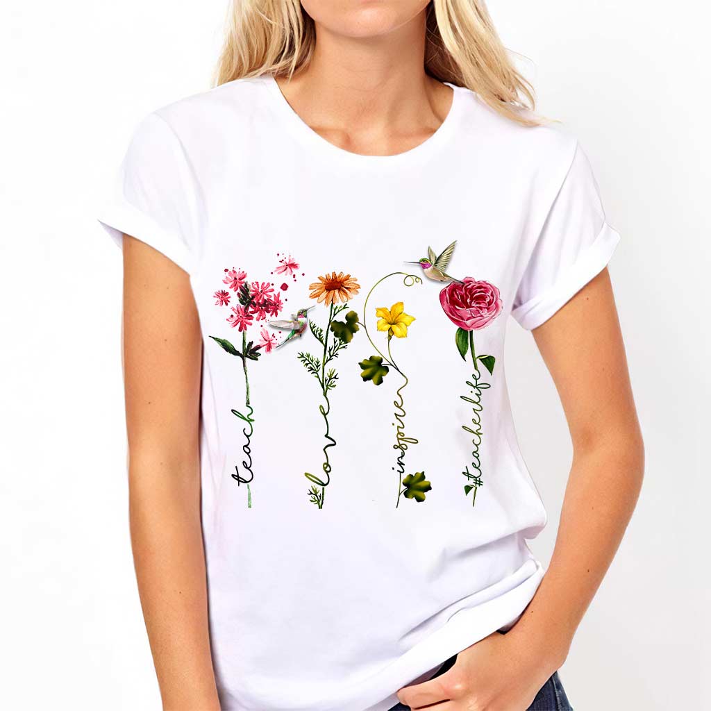 Teach Love Inspire - Personalized Teacher T-shirt and Hoodie