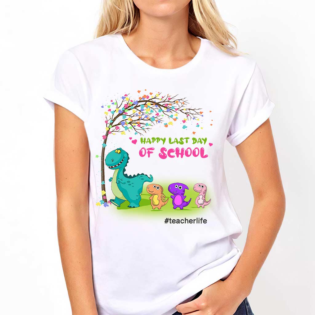 Happy Last Day Of School - Personalized Teacher T-shirt and Hoodie