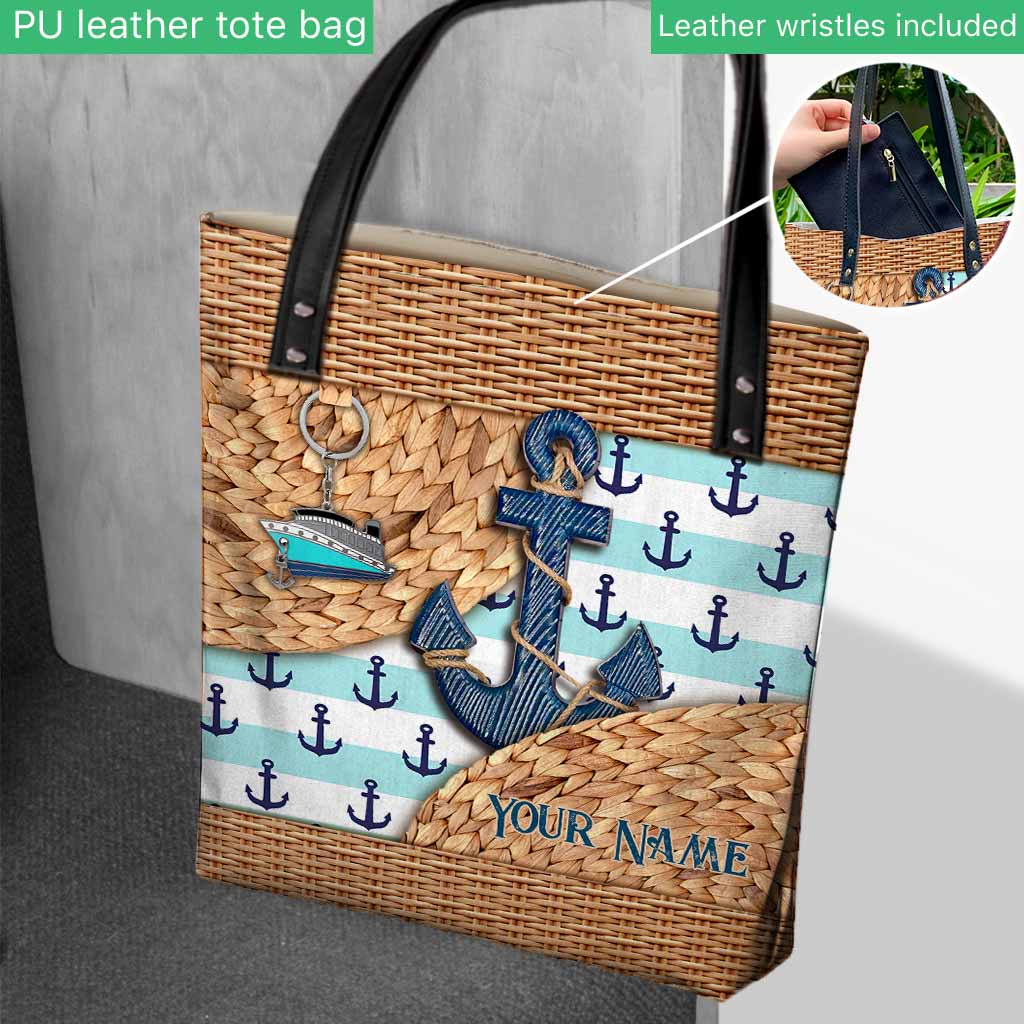 Sea Lover Eclectic Style - Personalized Sea Lover Tote Bag With 3D Pattern Print
