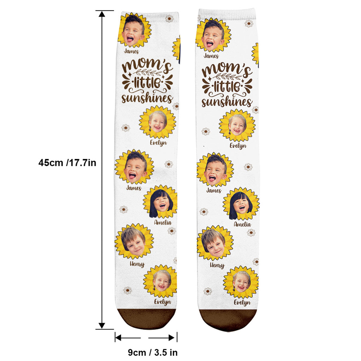 Hello Sunshine - Personalized Mother's Day Mother Socks