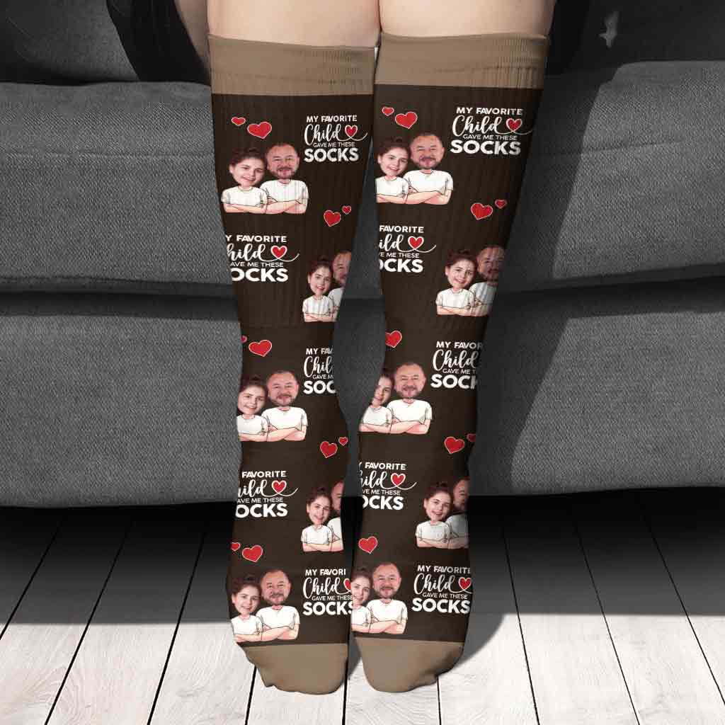 My Favorite Child - Personalized Father's Day Father Socks