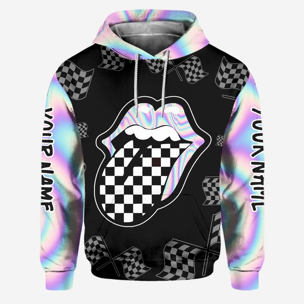 I'm Not Sugar And Spice - Personalized Racing Hoodie and Leggings