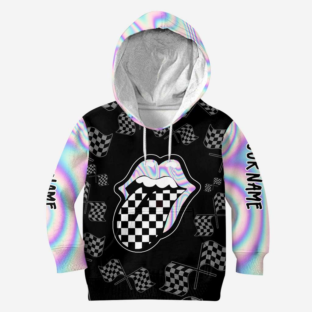 I'm Not Sugar And Spice - Personalized Racing Hoodie and Leggings