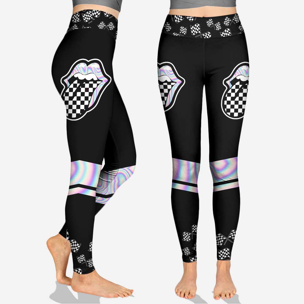 I'm Not Sugar And Spice - Personalized Racing Hoodie and Leggings