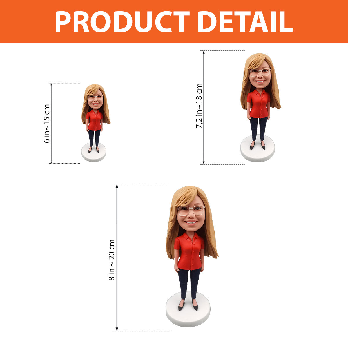 Custom Figure - Personalized Daughter Bobblehead