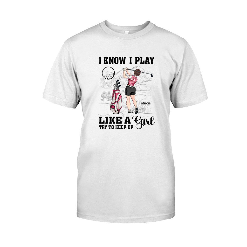 Golf Instruction - Golf gift for her, girlfriend, wife, daughter - Personalized T-shirt And Hoodie