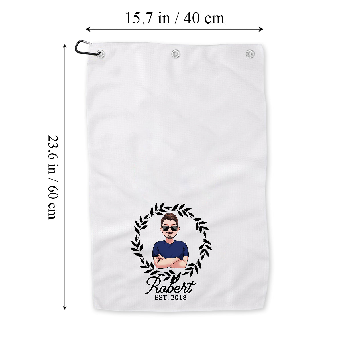 New Home New Life - Personalized Housewarming Golf Towel