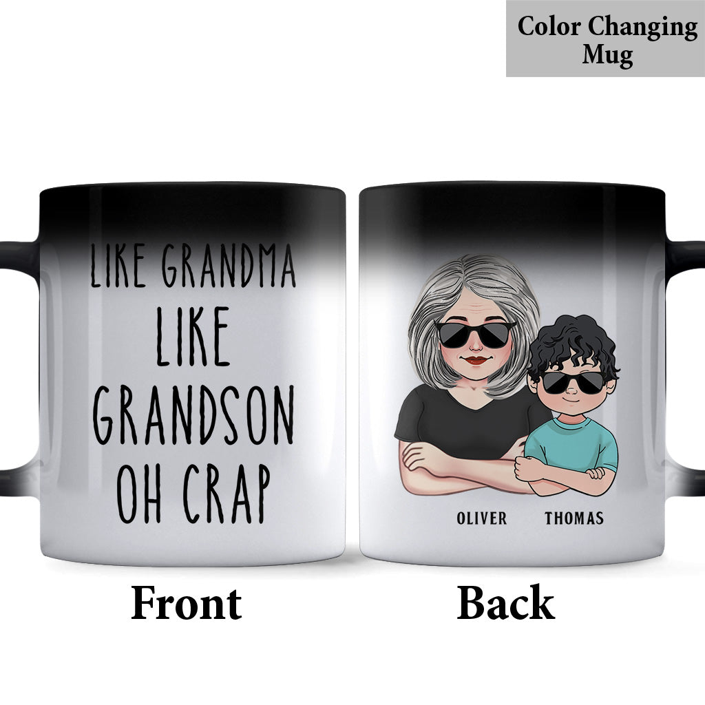 Like Father Like Son - Gift for dad, dad, son - Personalized Mug