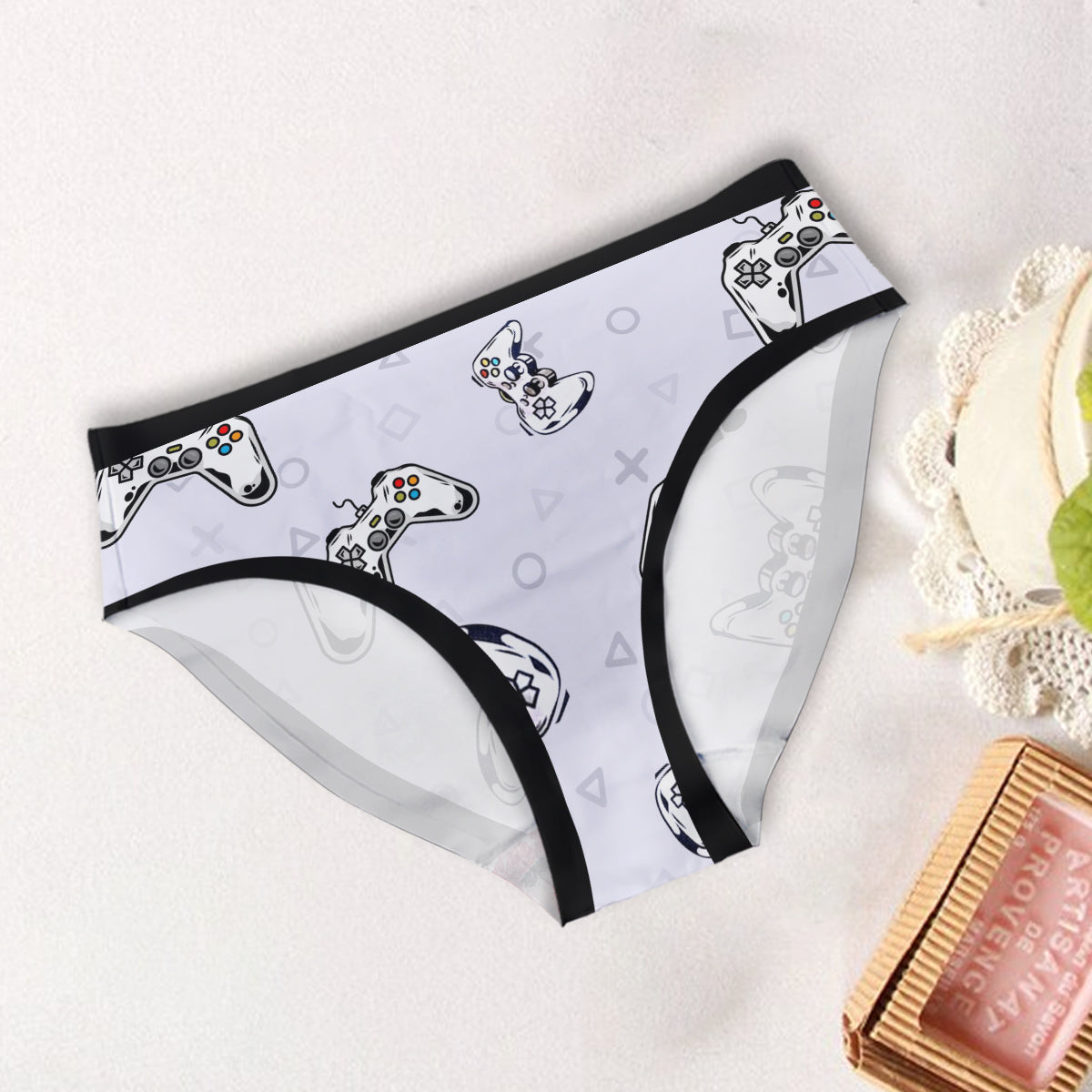 Play With Me Video Game Women Briefs & Men Boxer Briefs