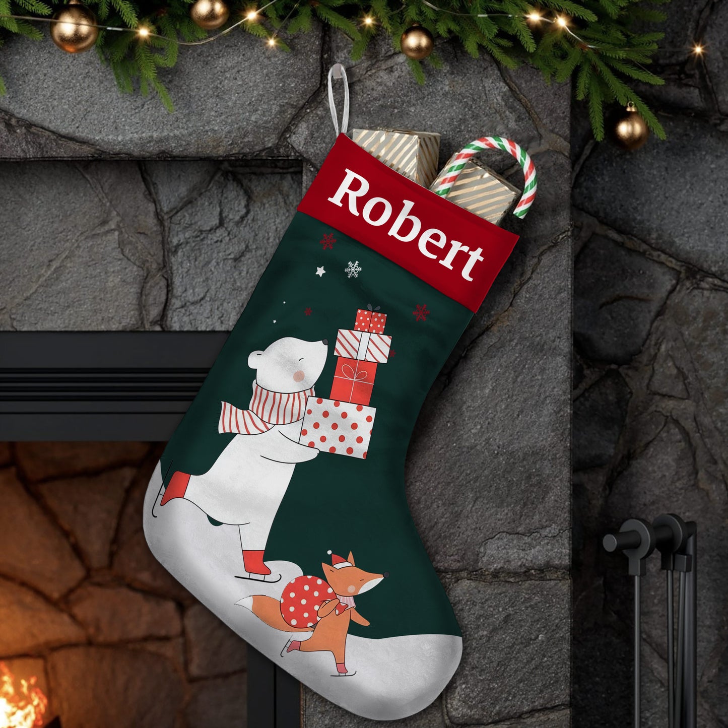 Merry Christmas - Personalized Family Christmas Stockings