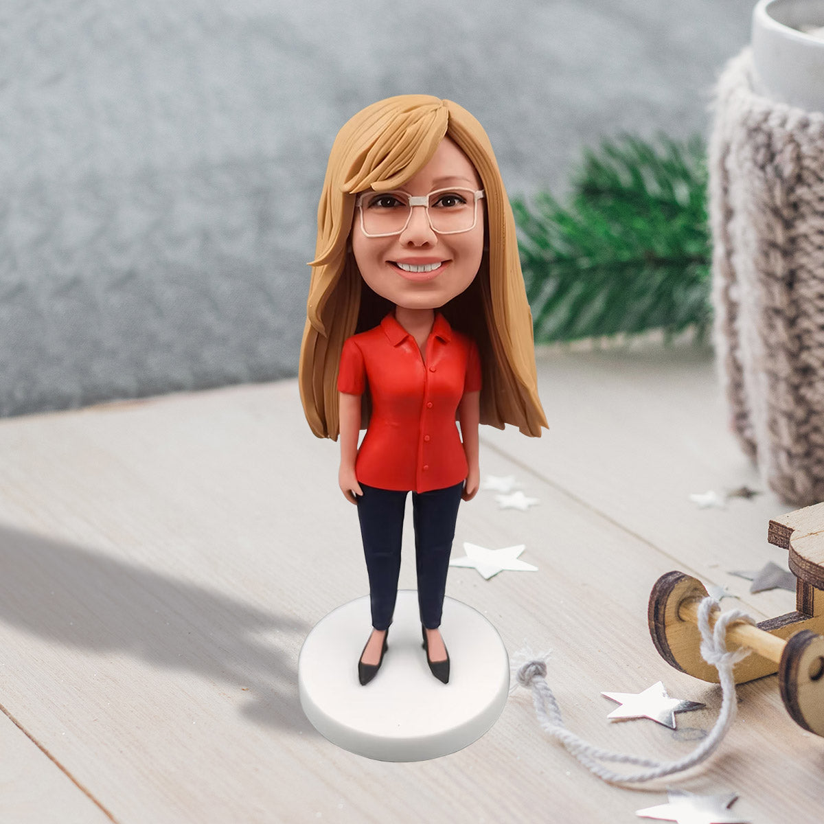 Custom Figure - Personalized Daughter Bobblehead