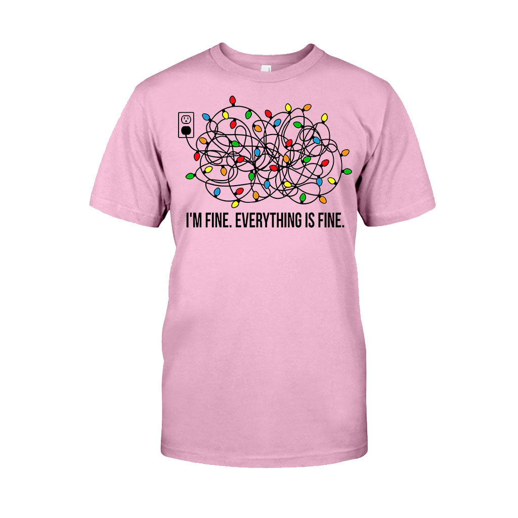 I'm Fine - Christmas T-shirt And Hoodie