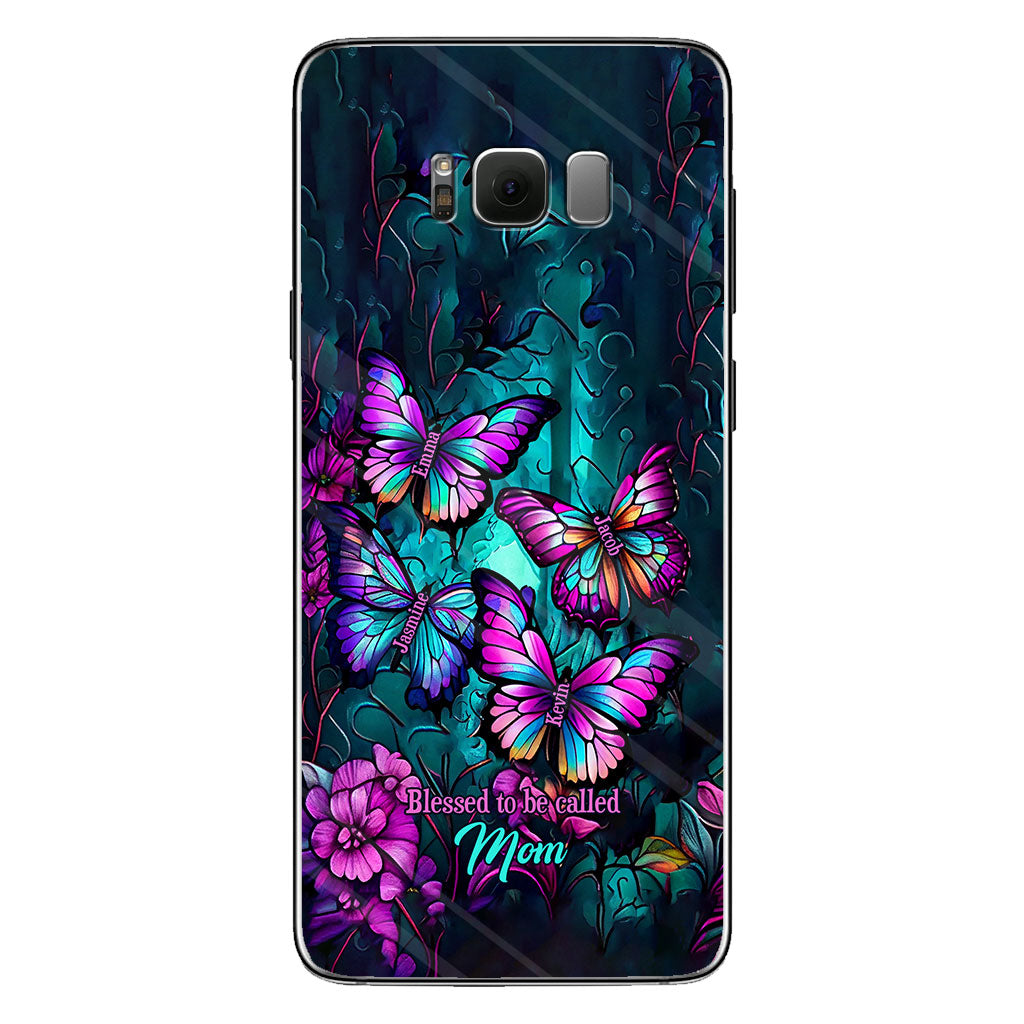 Grandma's Butterflies - Personalized Grandma Phone Case