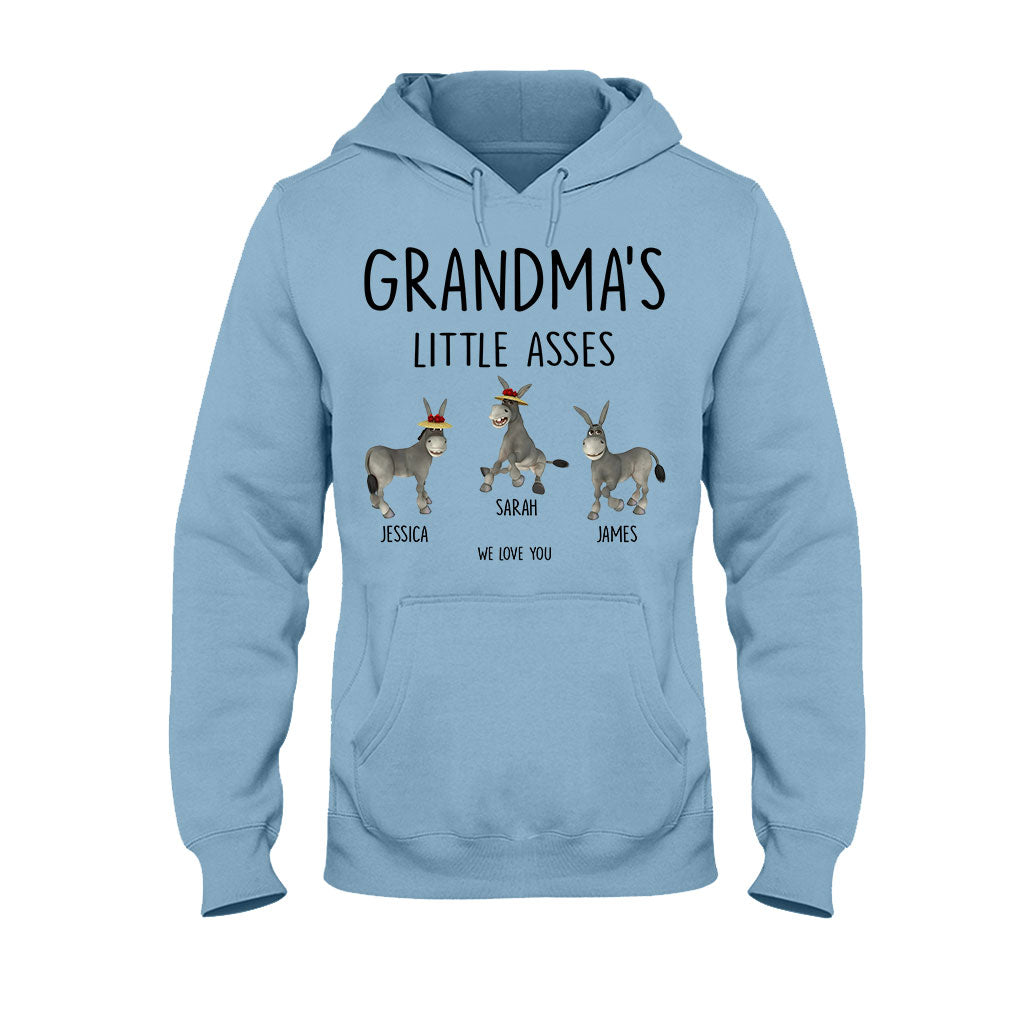 Little Asses - Gift for dad, grandpa, mom, uncle, aunt, grandma - Personalized T-shirt And Hoodie