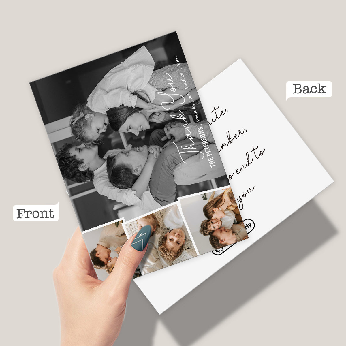 Forever Love - Personalized Greeting Card