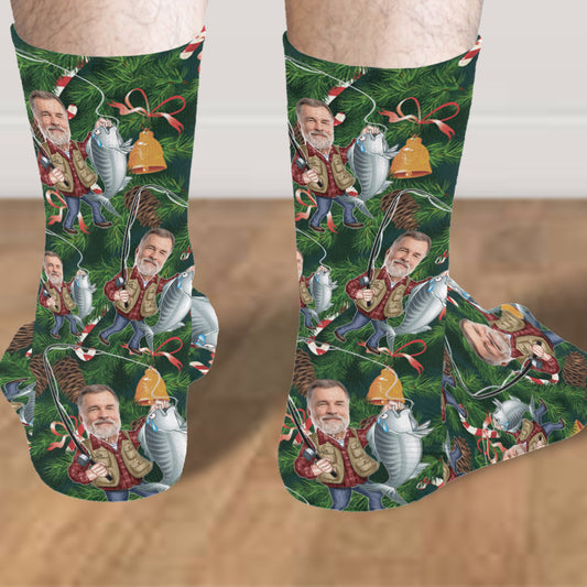 Fishing Lover - Personalized Fishing Socks