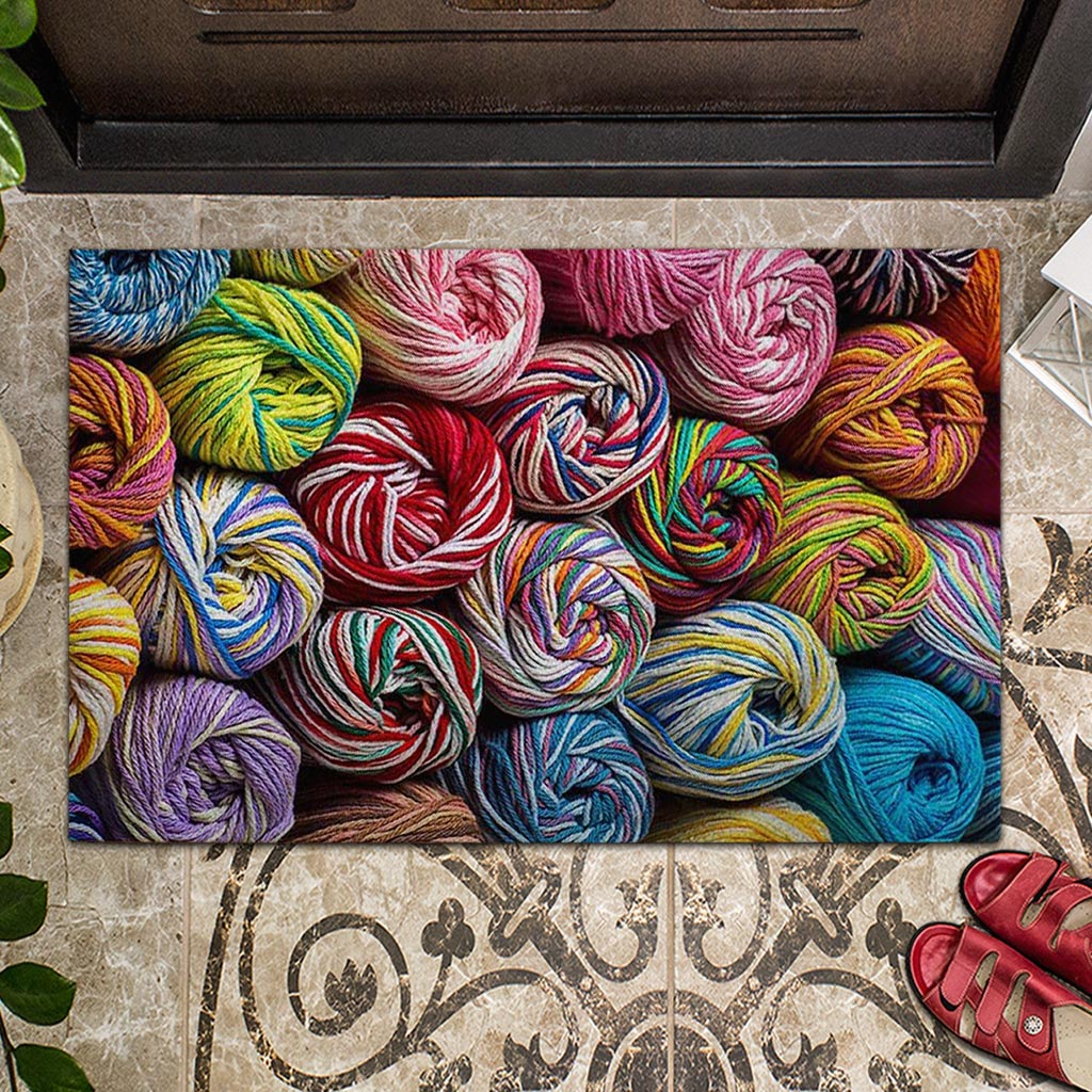Yarn - Knitting Doormat