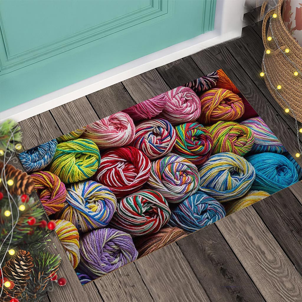 Yarn - Knitting Doormat