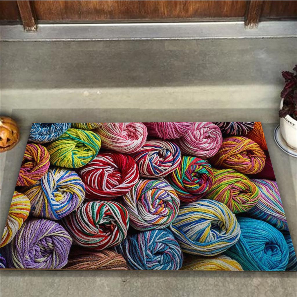 Yarn - Knitting Doormat