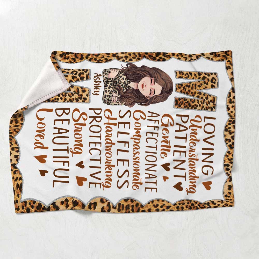 Mom - Personalized Mother's Day Mother Blanket