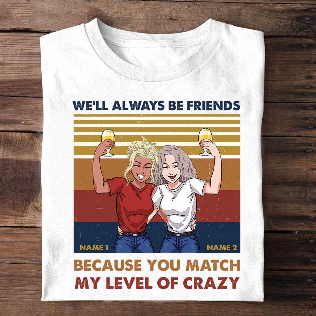 We're More Than Besties We're Like A Really Small Gang - Personalized T-shirt and Hoodie