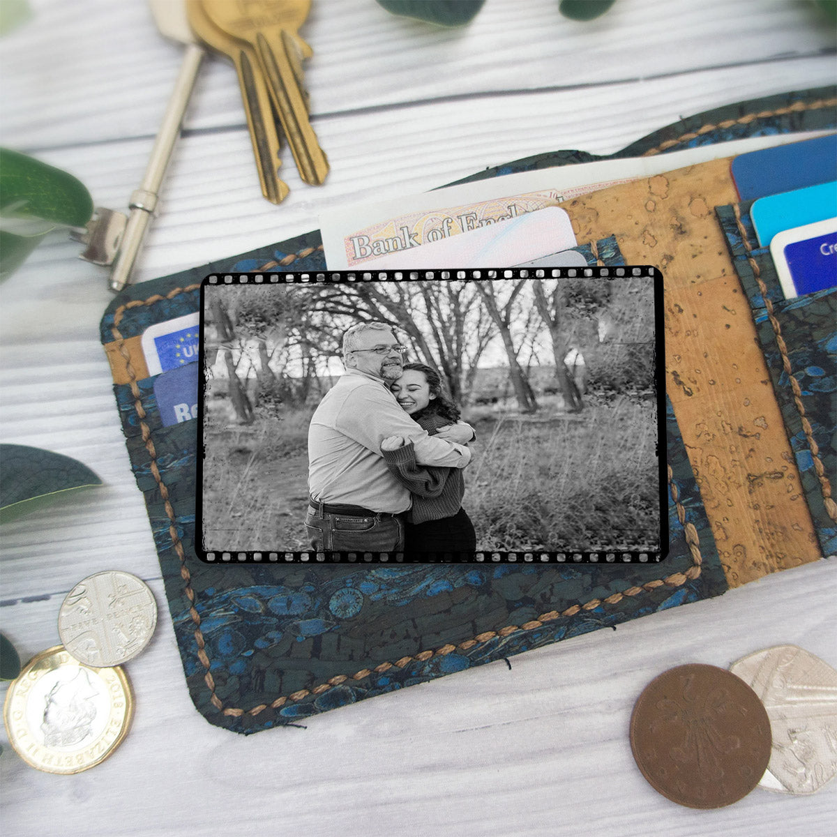 Lucky To Have A Dad Like You - Personalized Father's Day Father Wallet Insert Card