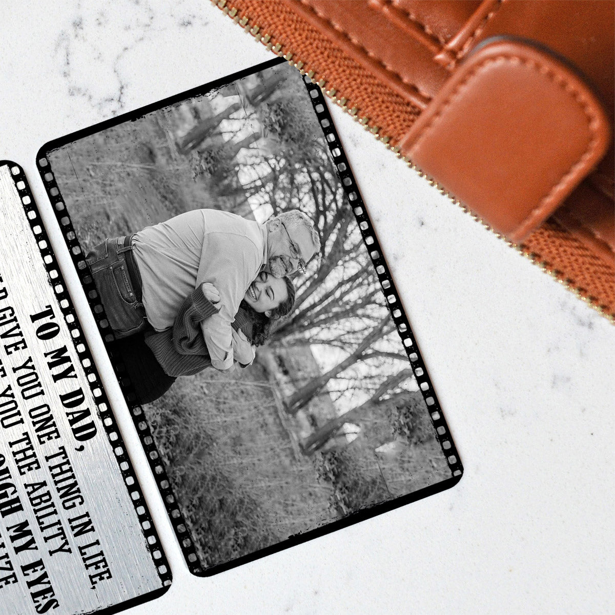 Lucky To Have A Dad Like You - Personalized Father's Day Father Wallet Insert Card