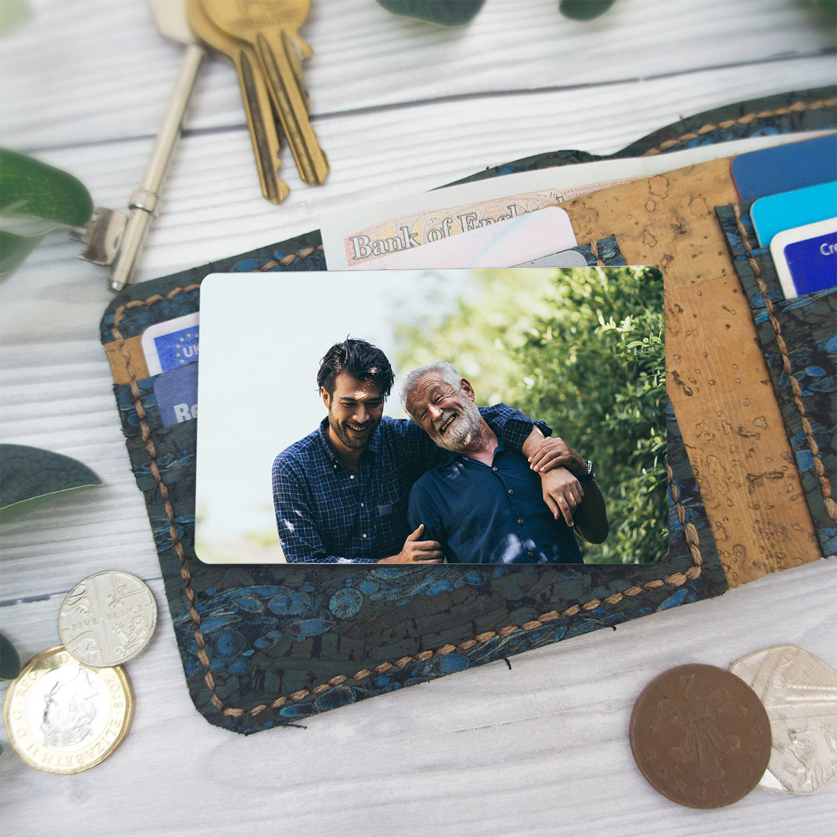 To My Dad - Gift for dad, grandma, grandpa, mom, uncle, aunt - Personalized Wallet Insert Card