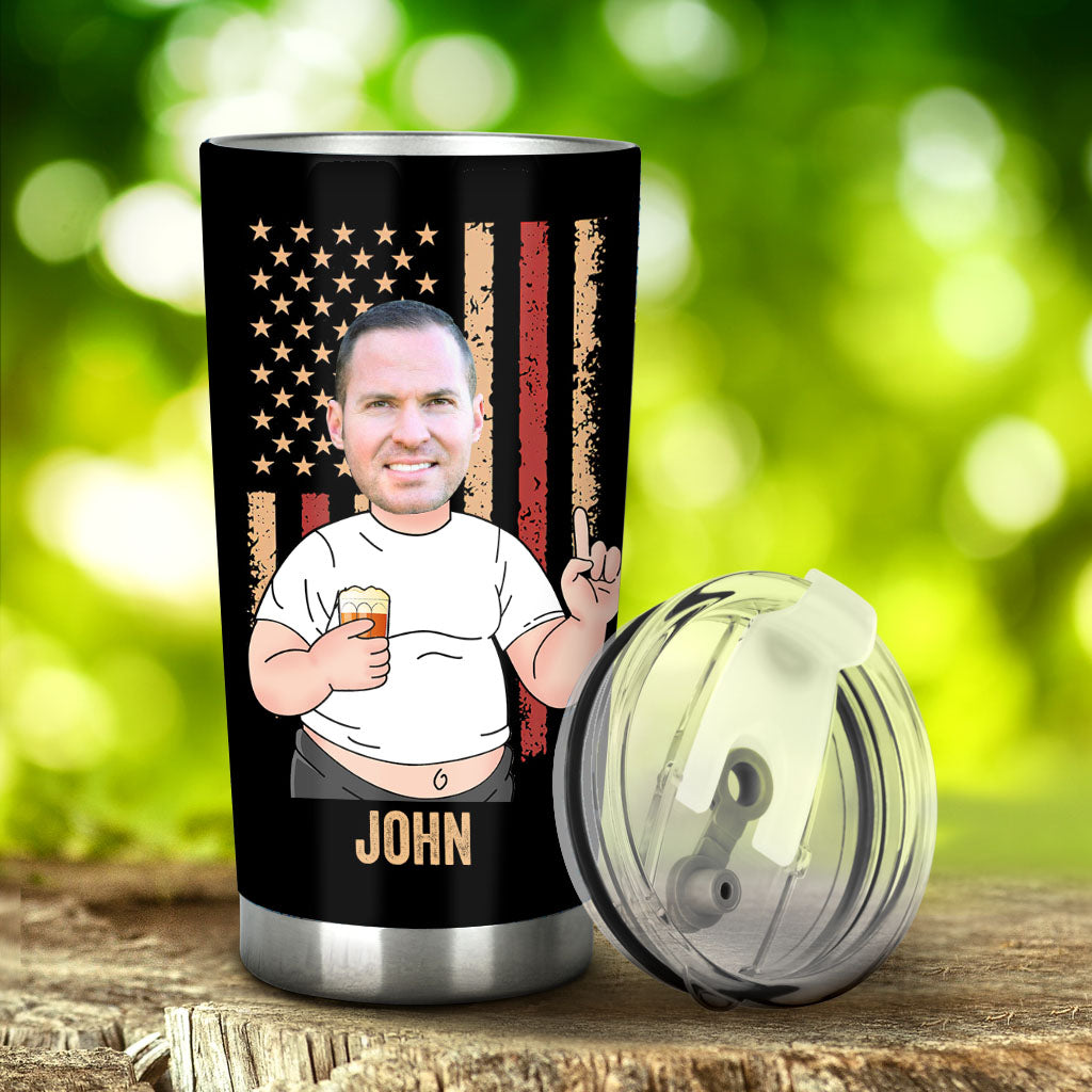It's Not A Dad Bod - Personalized Father's Day Father Tumbler