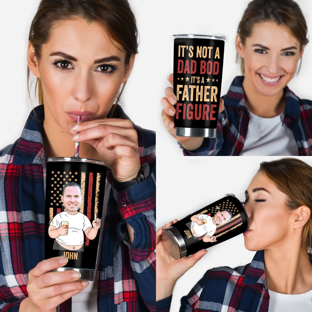 It's Not A Dad Bod - Personalized Father's Day Father Tumbler