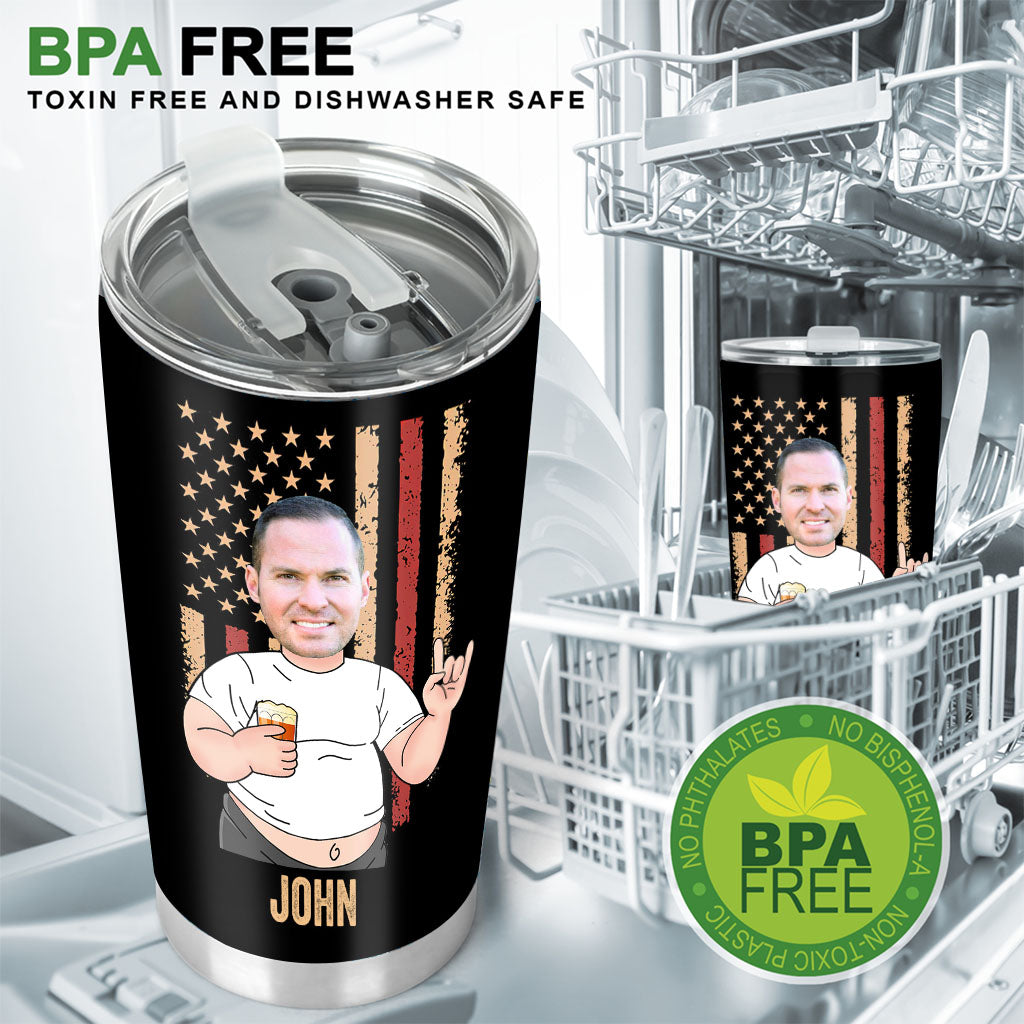 It's Not A Dad Bod - Personalized Father's Day Father Tumbler