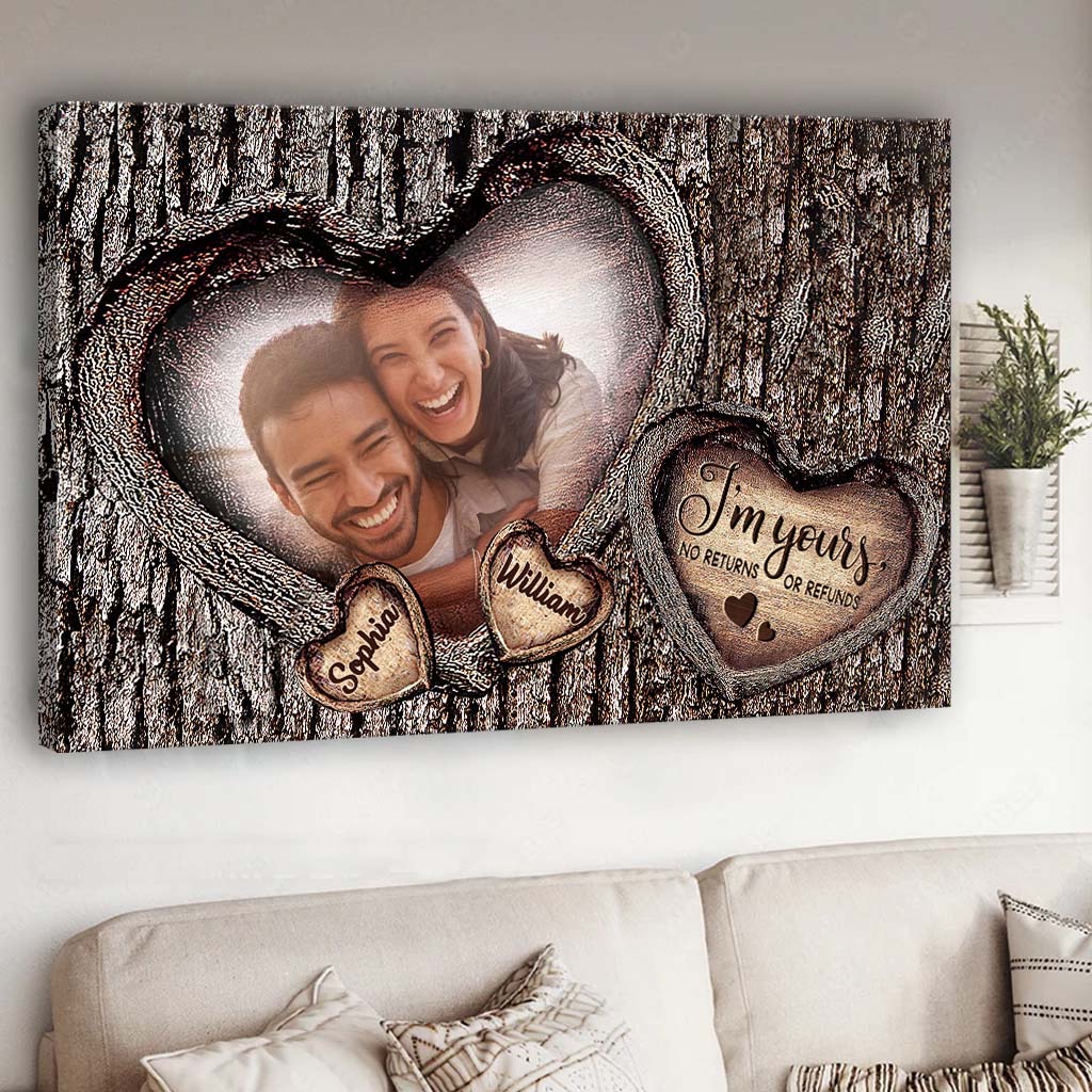 I’m Yours - Personalized Couple Canvas and Poster