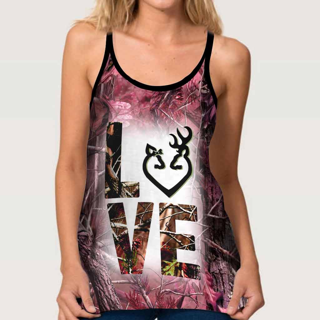 Love Hunting Cross Tank Top