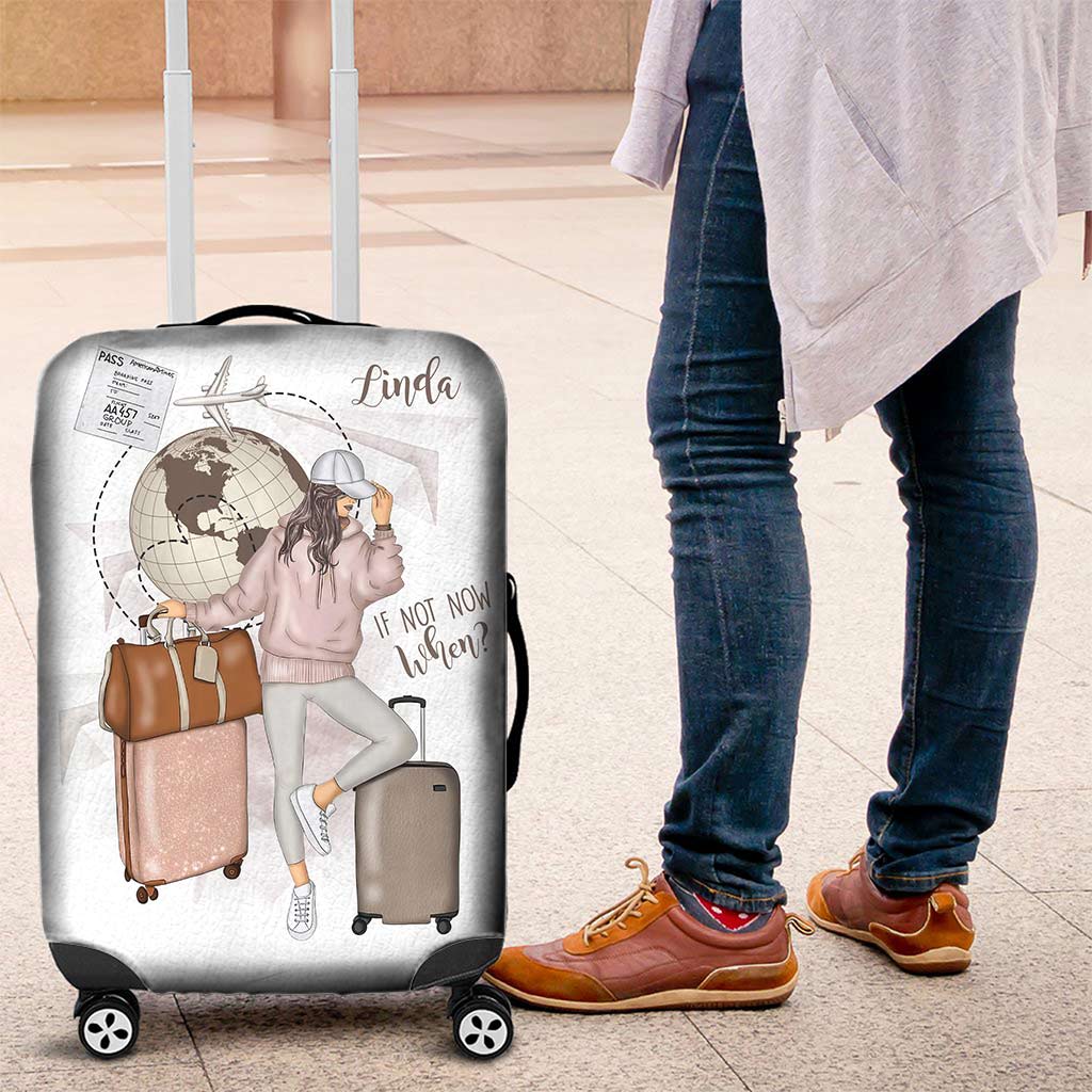 If Not Now When Travelling Luggage Cover