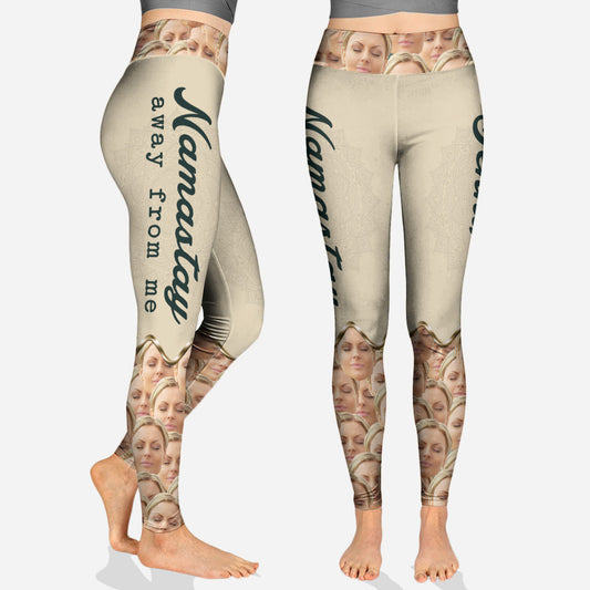Namastay Away From Me - Personalized Yoga Leggings
