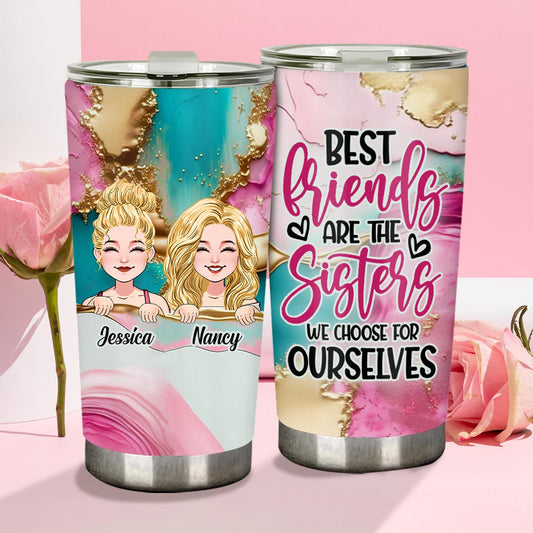 Besties Forever - Personalized Bestie Tumbler