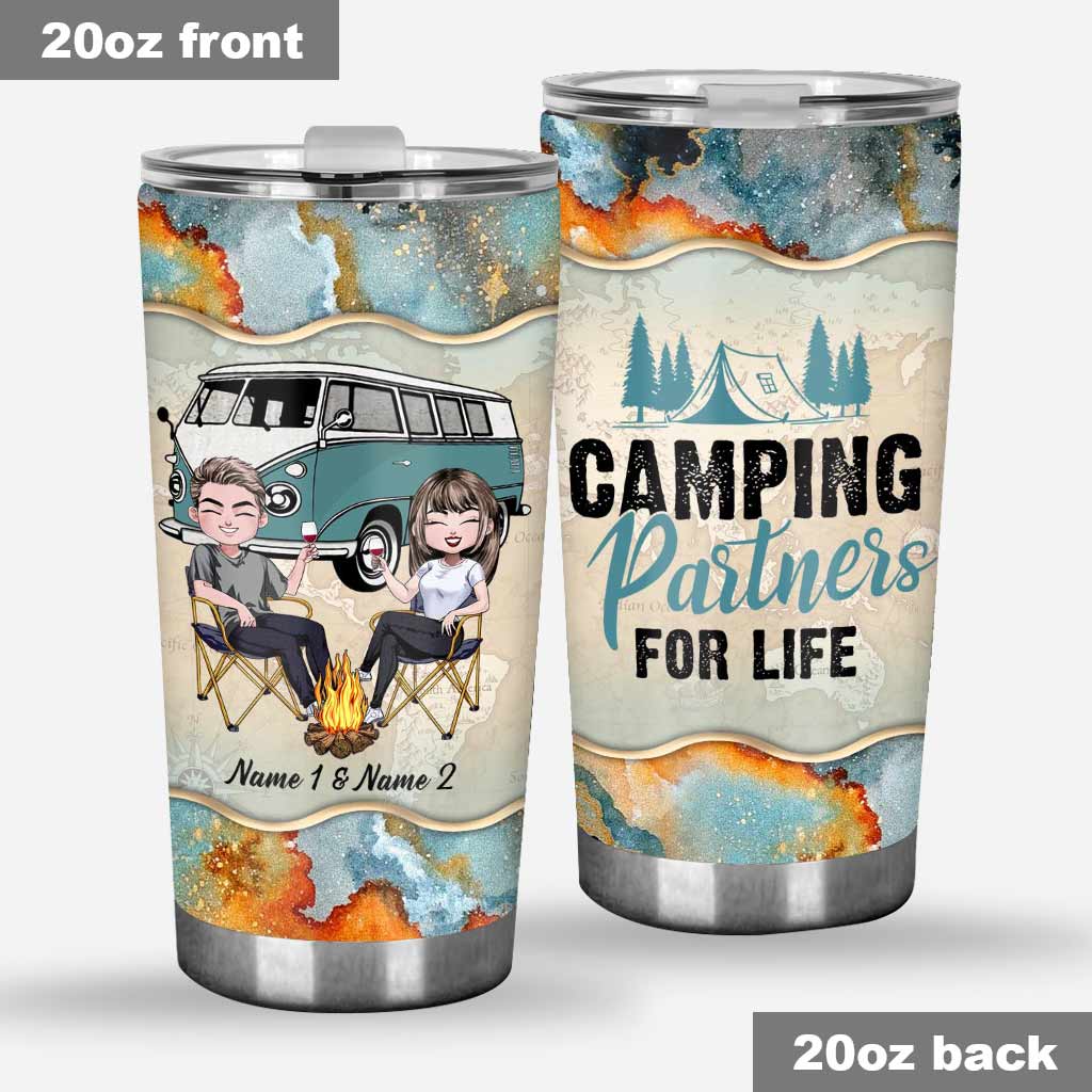 I Haven't Been Everywhere But It's On My List - Personalized Camping Tumbler