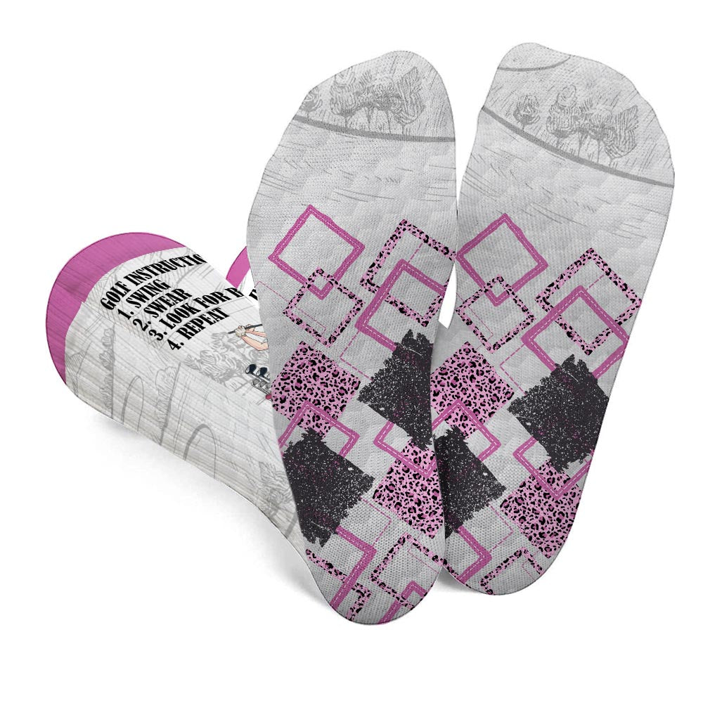Golf Instruction - Personalized Golf Socks
