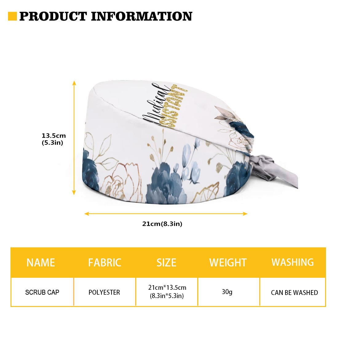 Registered - Personalized Nurse Scrub Cap