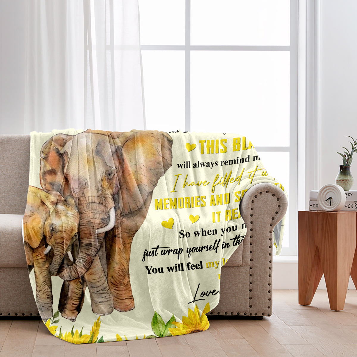 I've Loved You My Whole Life - Gift for grandma, sister, mom, grandma, aunt - Personalized Blanket