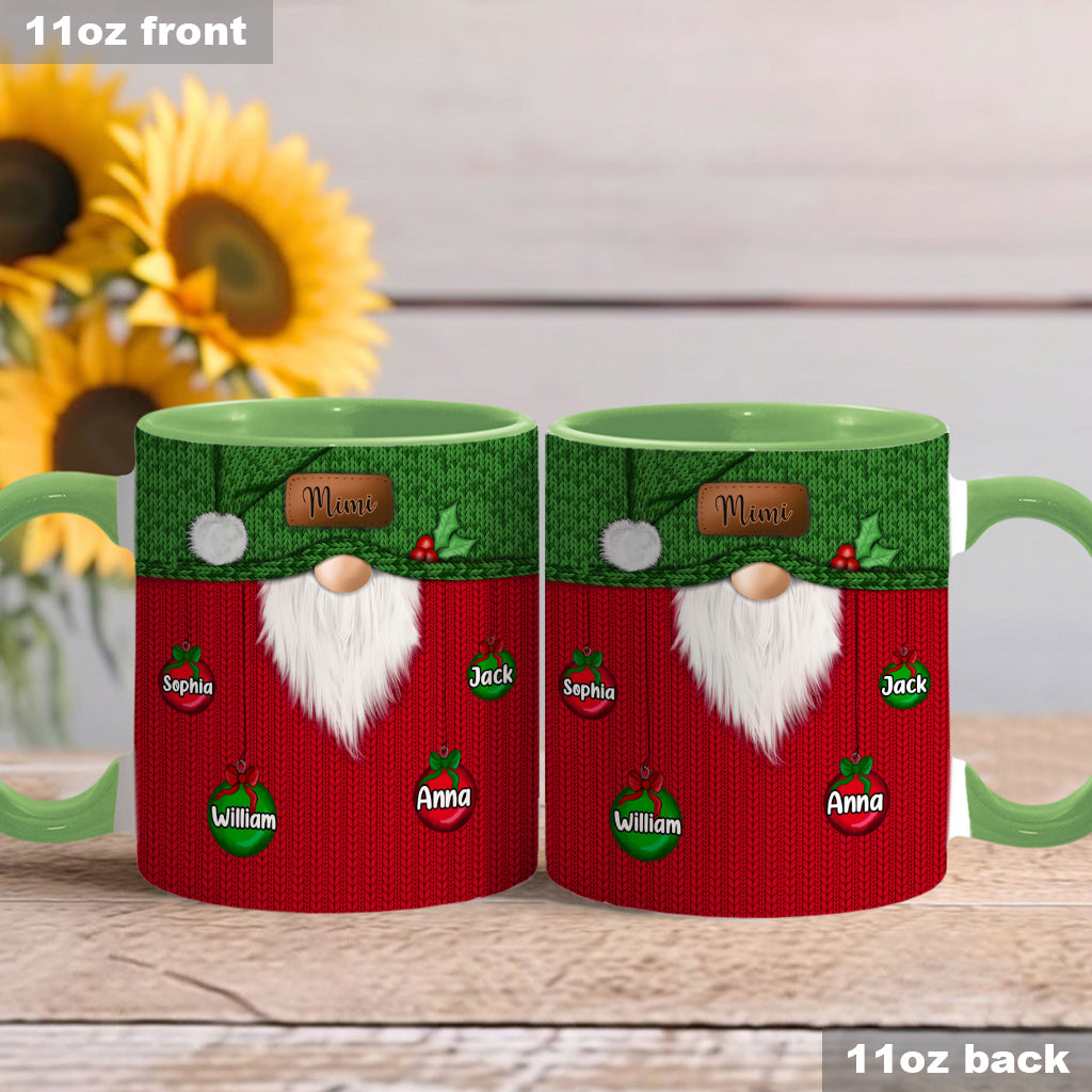 Best Grandma Ever - Personalized Grandma Accent Mug